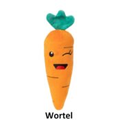 Fuzzyard Plush toy Winky Carrot wortel stevige hondenknuffel knuffel speelgoed hond
