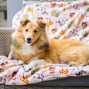 Zachte stevige hondendekens deken fleece fleecedeken hond klein middel extra groot