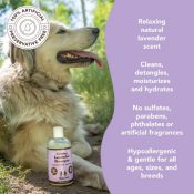 Natural dog Calming Lavendel Shampoo jeuk hond