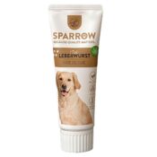 SPARROW Pet Leverworstpasta met CBD voor honden 75g stress angst cbdolie hond puppy