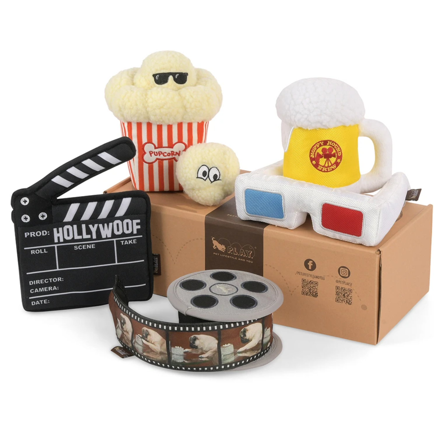 Hollywoof Cinema Collection play P.L.A.Y. hollywood knuffels hond puppy