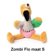 Fuzzyard Plush toy Zombie Flo stevige hondenknuffel knuffel speelgoed hond