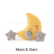 Zippypaws Zippy Paws moon stars maan sterren knuffel hond verstopknuffel puppy