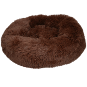 Fluffy donutmand donut mand hond kat 50cm 60cm bruin puppy