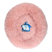 Fluffy donutmand donut mand hond kat 50cm 60cm roze