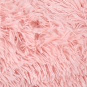 Fluffy donutmand donut mand hond kat 50cm 60cm roze zacht