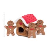 Zippy Paws zippypaws kerst kerstmis Holiday Zippy Burrow Gingerbread House