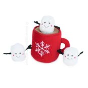 Zippy Paws zippypaws kerst kerstmis Holiday Zippy Burrow Hot Cocoa