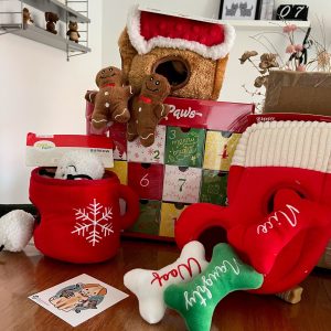ZippyPaws Zippy Paws kerst hond speelgoed knuffels burrow