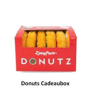 Zippypaws zippy paws kerst Holiday Mini Donutz Gift Box