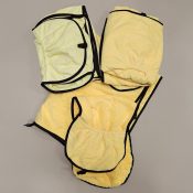 Budget handdoek hond geel