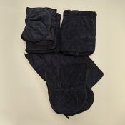 Budget handdoek hond zwart