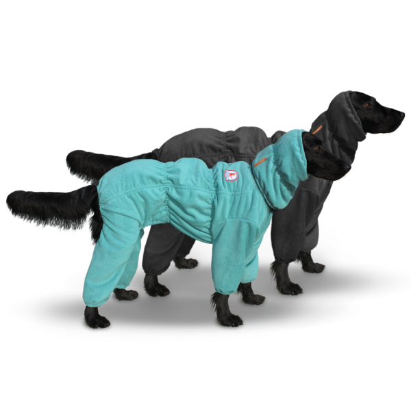GroomCoat volledig bedekte hondenbadjas badjas voor honden mouwen met poten