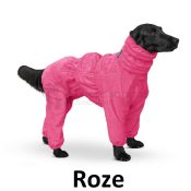 Honden badjas met pootjes mouwen roze