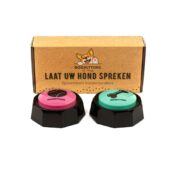 Praatknoppen Dogbuttons dog buttons knoppen hond leren praten spreken met knoppen 2 stuks