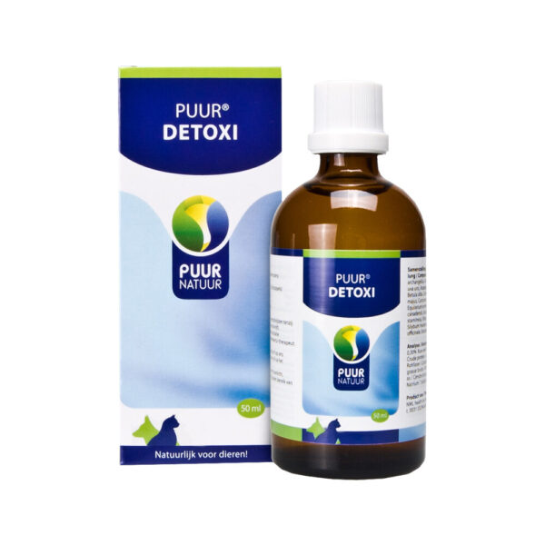 Puur Detoxi PUUR Drainage halfjaarlijkse reiniging hond kat 50ml