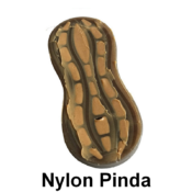 SodaPup Soda Pup speeltjes Pinda Peanut nylon gevuld