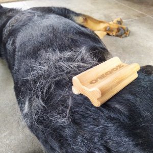Zooro Zero Waste grooming tool borstel hondenborstel kortharige hond verharen