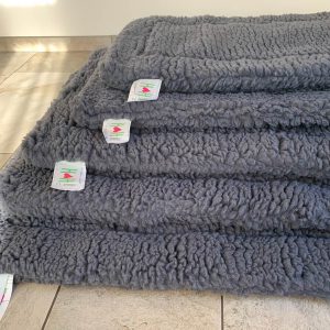 Hugglefleece onverwoestbaar hondenkussen hondenmand grijs