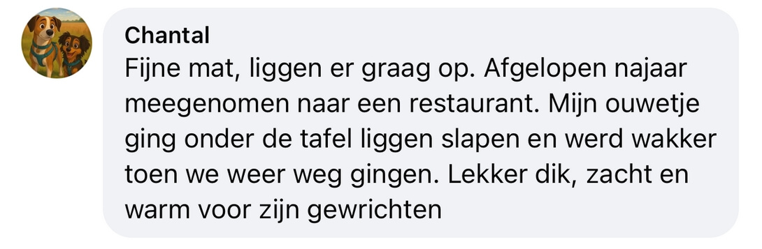 Onverwoestbare hondenmand ervaring