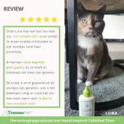 Review ervaring oordruppels colloidaal zilver zilverwater traumapet kat