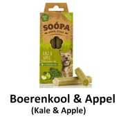 Soopa Dental sticks hond boerenkool appel