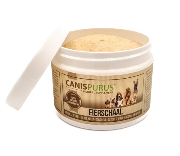 Canis Purus gemalen eierschalen extra calcium supplement honden