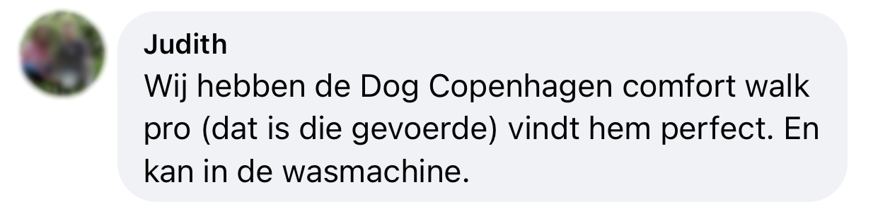 AnnyX of Dog Copenhagen tuig ervaring