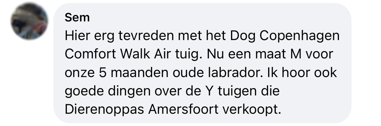 AnnyX of Dog Copenhagen tuig ervaring