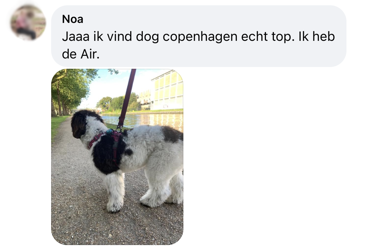 Ervaringen AnnyX tuig of Dog Copenhagen tuigje1