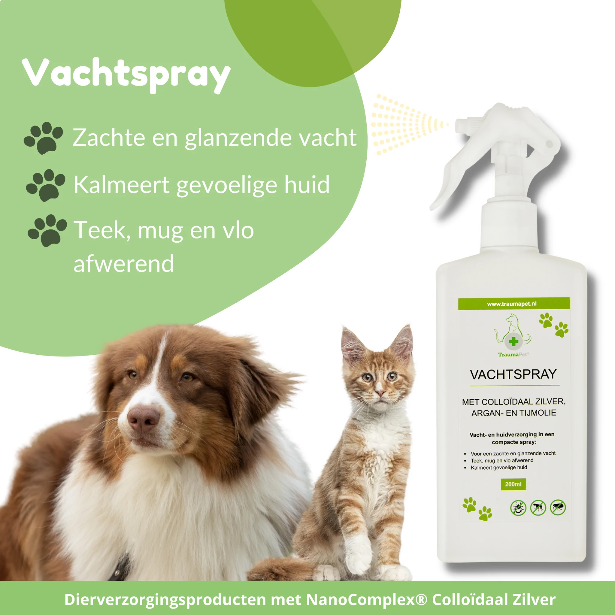 Natuurlijk effectief middel tegen & Vlooien Hond