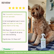 Teekwerende vlooienwerende spray hond tegen teken en vlooien antiteek spray traumapet natuurlijk review ervaring