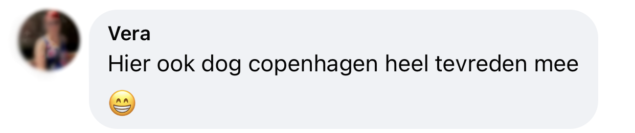 Tevreden met Dog Copenhagen