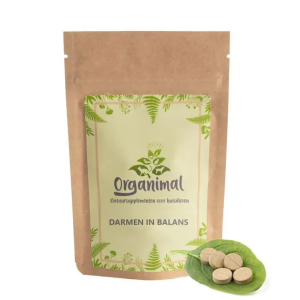 Organimal Darmen in balans hond pillen tabletten product