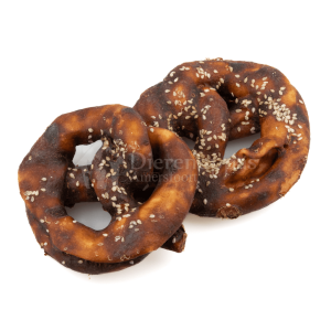 Tatanka Pretzel hond met eend filet haba tantanka kauwbot