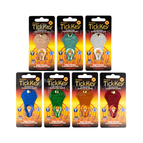 Tickkey Tick key tekentang hond sleutelhanger in allerlei kleuren