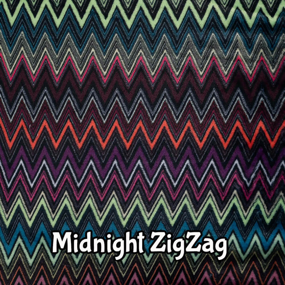 Hondendeken deken hond fleece Midnight Zigzag