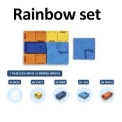Pawzler puzzel hond Rainbow set