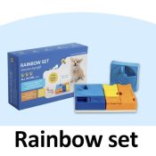 Pawzler puzzel rainbow set