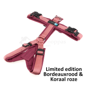 Anny X tuig limited edition bordeaux wunschrosa koraalroze coral hondentuig