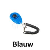 Clicker hond clickertraining goede luide klikker blauw