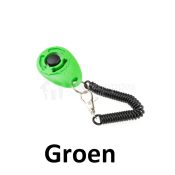 Clicker hond clickertraining goede luide klikker groen