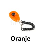 Clicker hond clickertraining goede luide klikker oranje