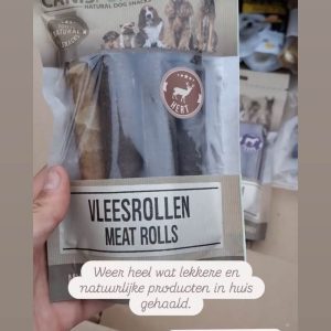 Vleesrollen hond
