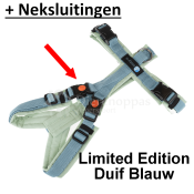 Anny-X Open harnass limited edition Fun salbei sage dove tuigje