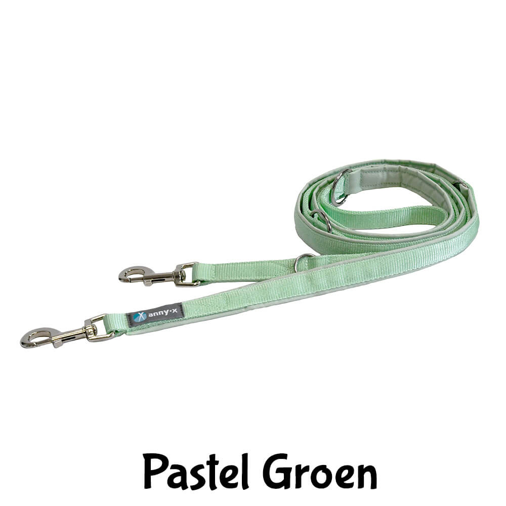 Anny X hondenriem Candy Colors Lollipop pastel groen