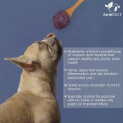 Hondenpindakaas honden pindakaas blueberry hennepzaad voordelen