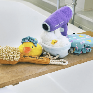 P.L.A.Y pet Splish splash badeend knuffel hond