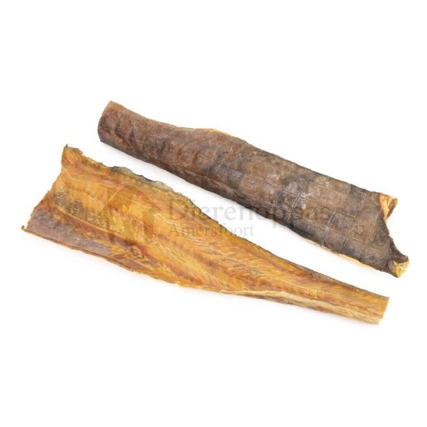 Grote stukken gedroogde kabeljauwfilet 60cm 500 gr grote vis hondensnack