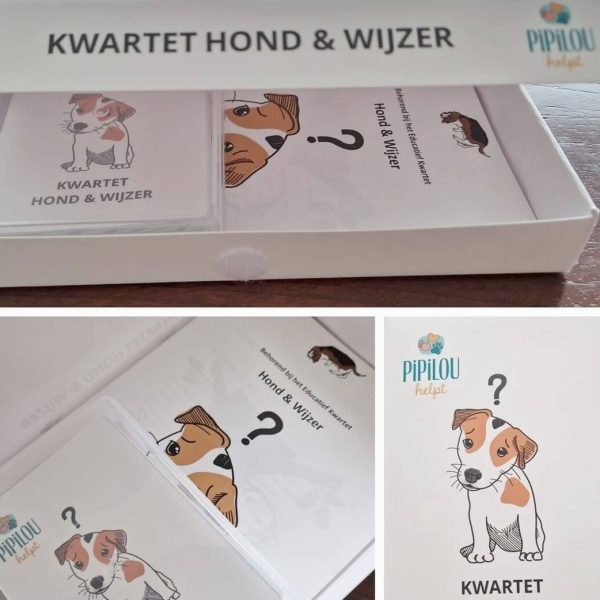 Kwartet hond hondenkwartet spel kind educatief